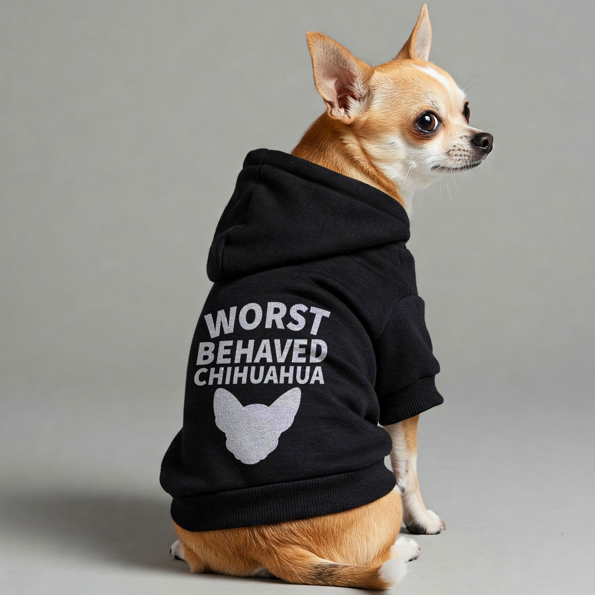 WORST BEHAVED CHIHUAHUA - Chihuahua Dog Hoodie