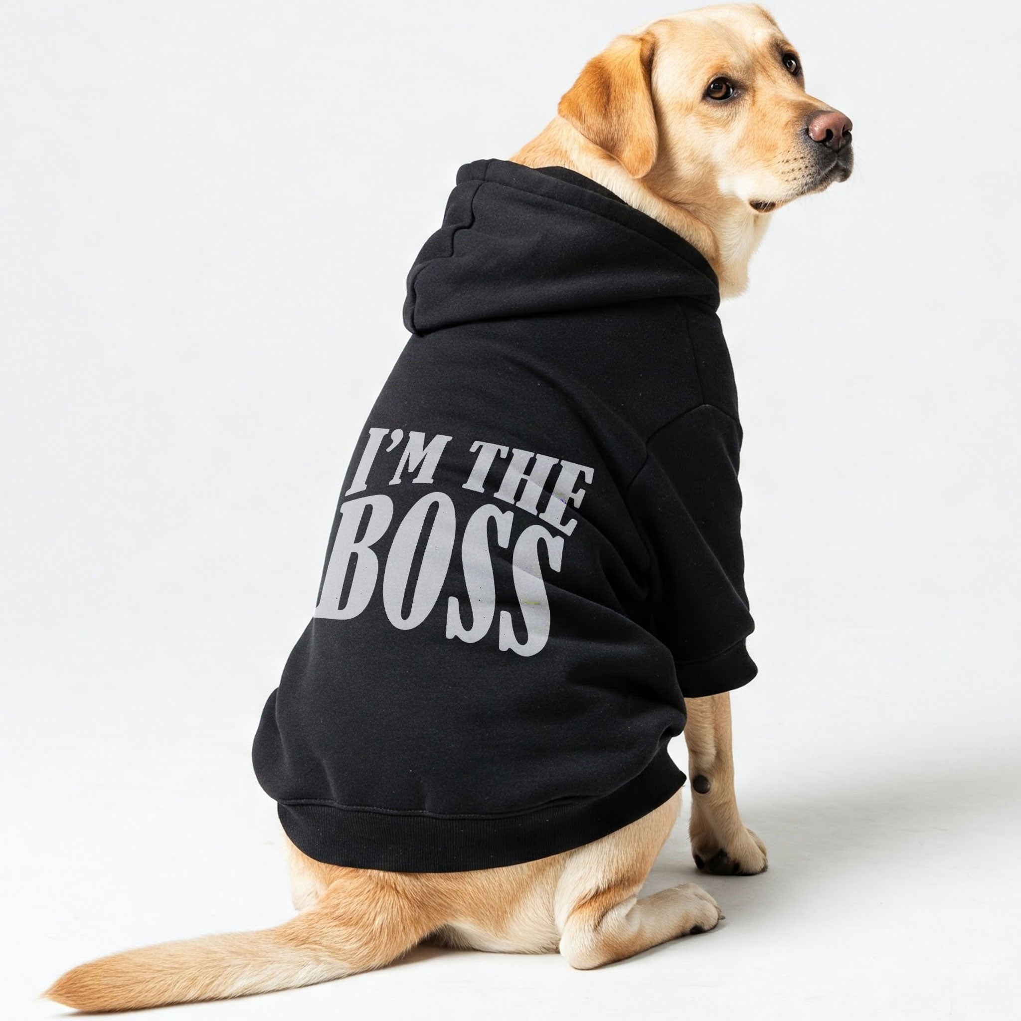 I’m the Boss – Dog Hoodie – Dog Clothes