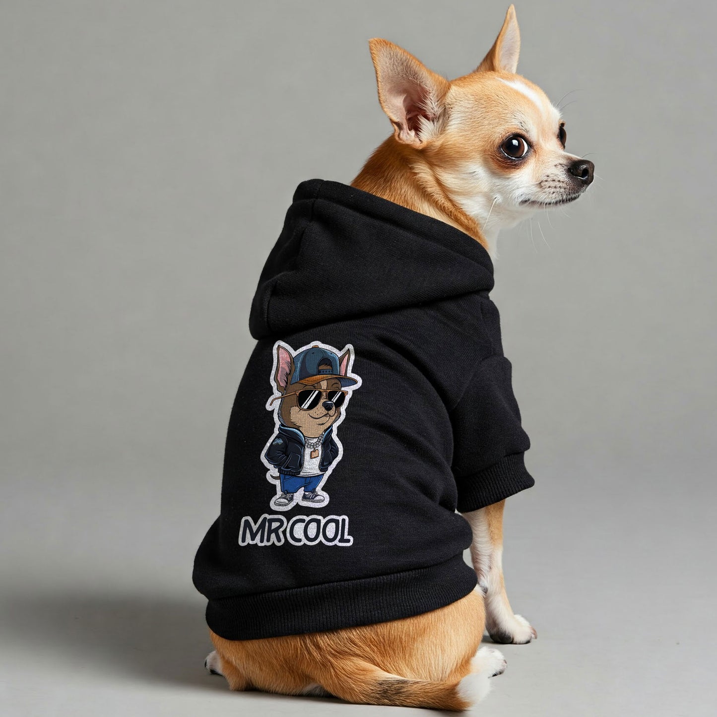 Mr cool - Chihuahua Dog Hoodie