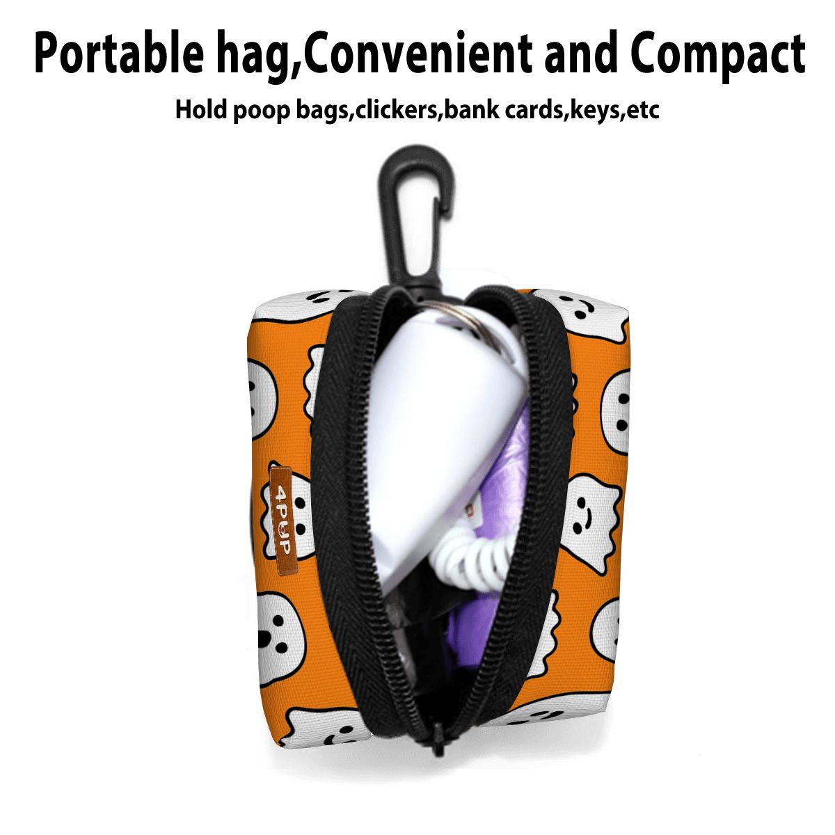 Mocha  - Dog Poop Bag Holder  | Leash Attachment
