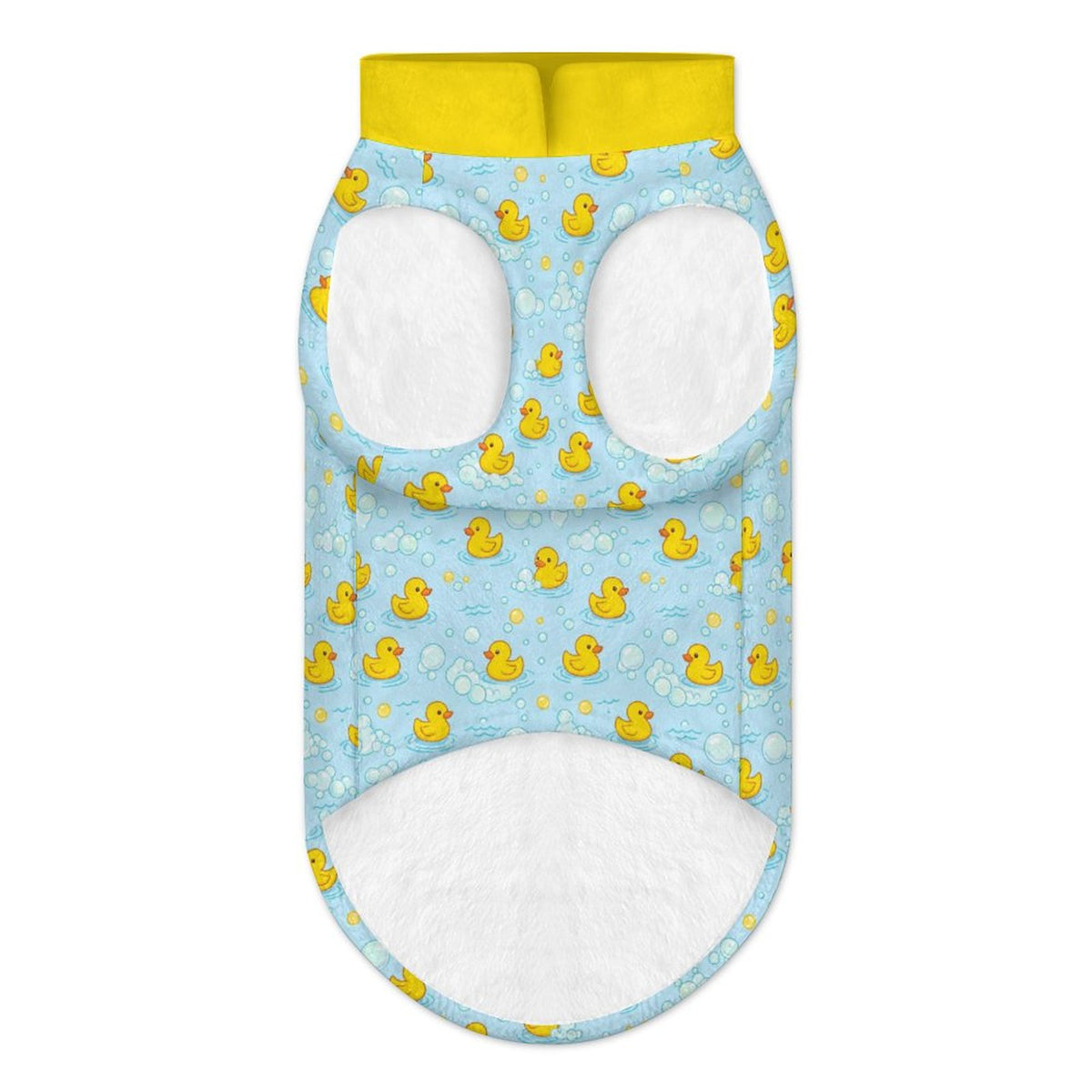 Rubber Duck Small Dog Fleece Vest