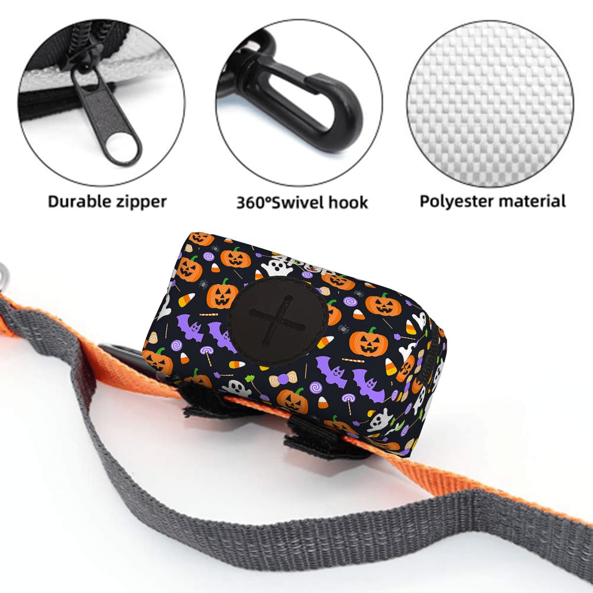 Duke  - Dog Poop Bag Holder  | Leash Attachment