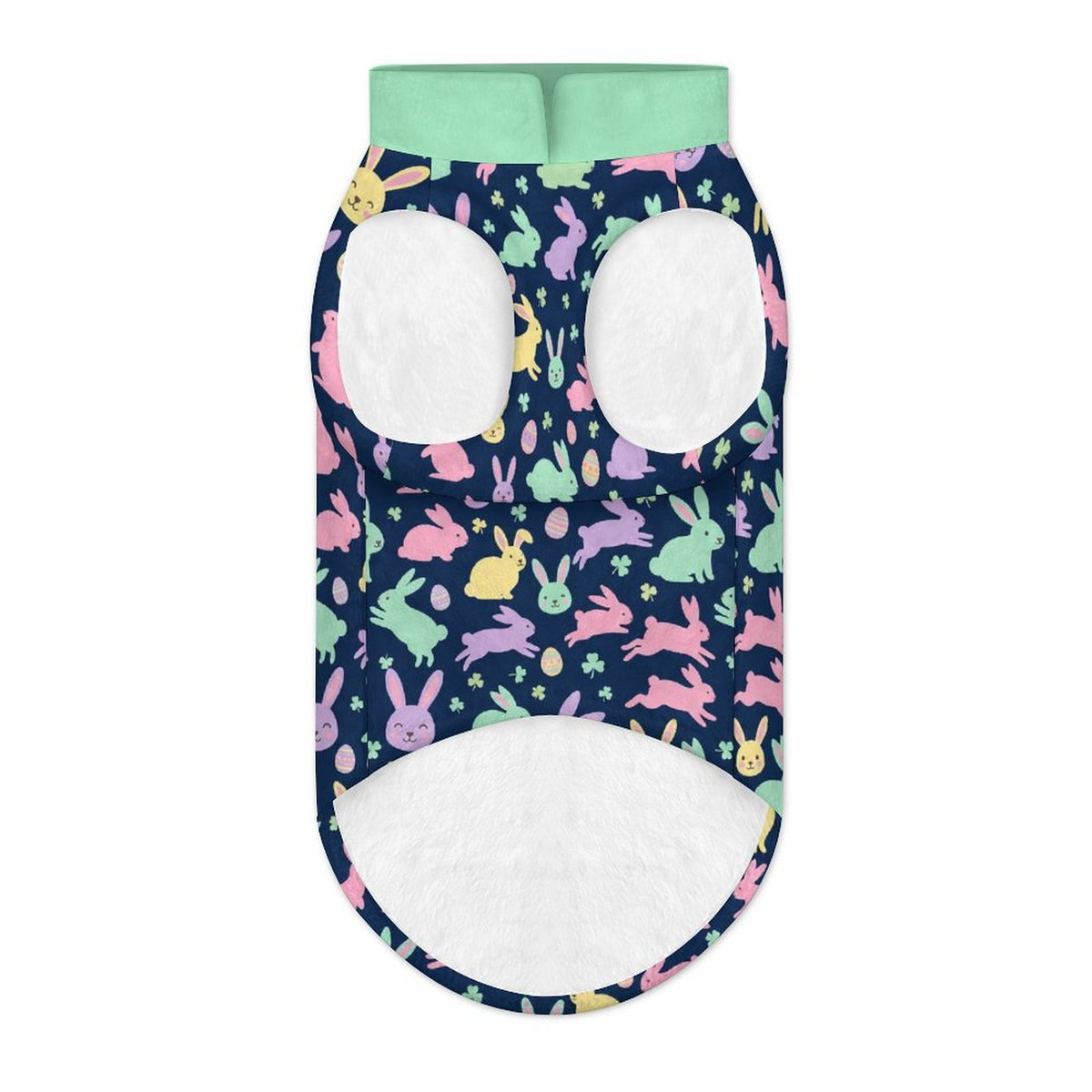 Easter Bunny Big Dog Fleece Vest