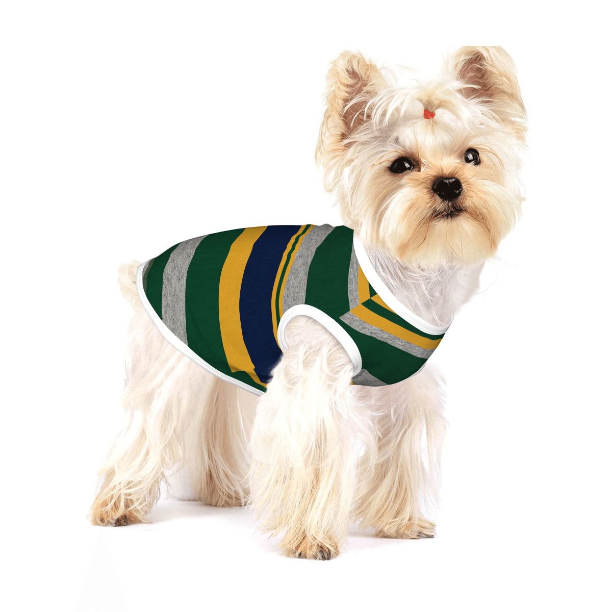 Classic Rugby Stripes Small Dog Shirt