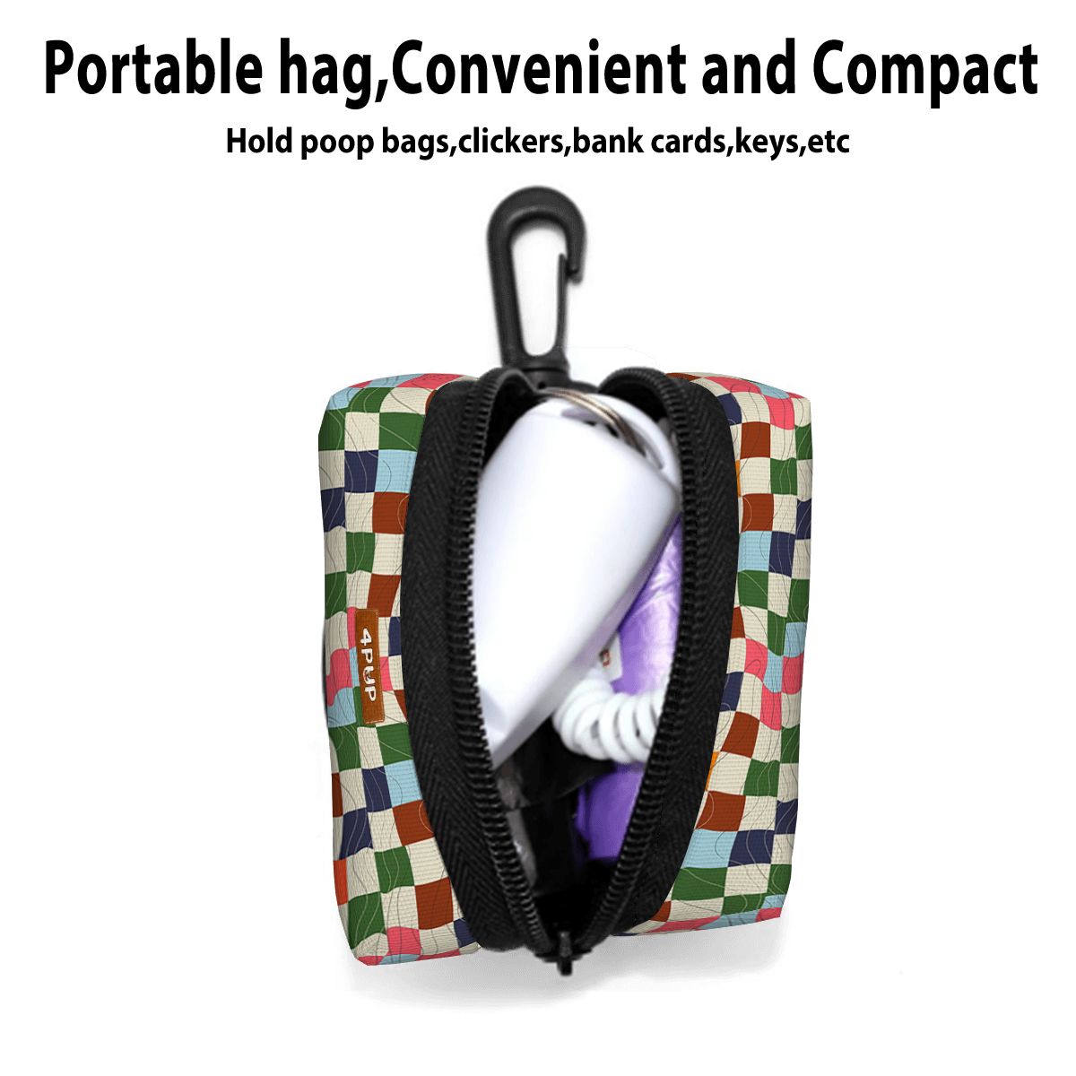 Ruby  -  Dog Treat Pouch | Training Bag | Waist Clip | Bag Dispenser
