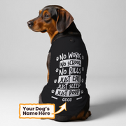 No Work – Custom Personalized Dog Shirts with Name