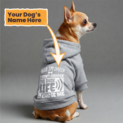 Hello, I’m Daisy. I didn’t choose the bark life—it chose me -  personalized hoodie with your dog name – dog hoodie – dog clothes