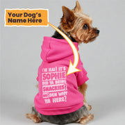 Its Sophie - personalized hoodie with your dog name – dog hoodie – dog clothes