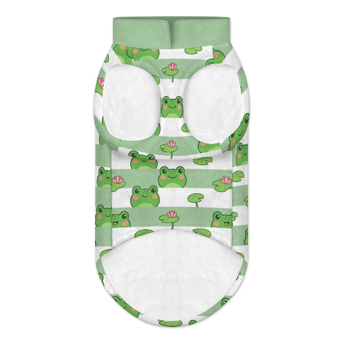 Cute Frog Small Dog Fleece Vest