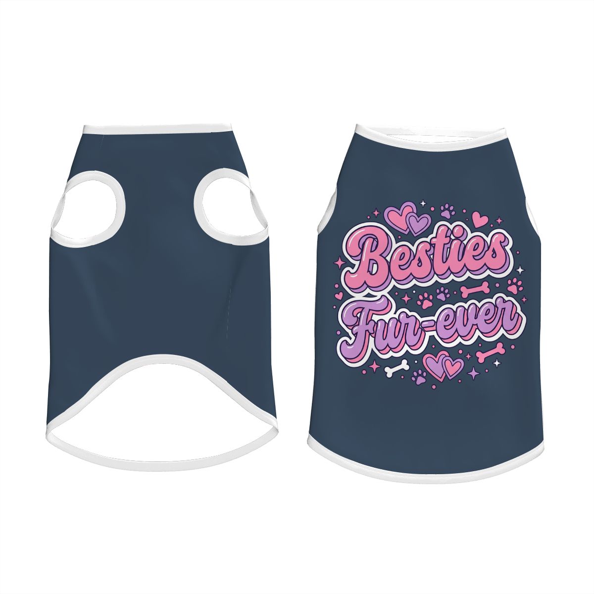 Besties Fur-ever Big Dog Shirt
