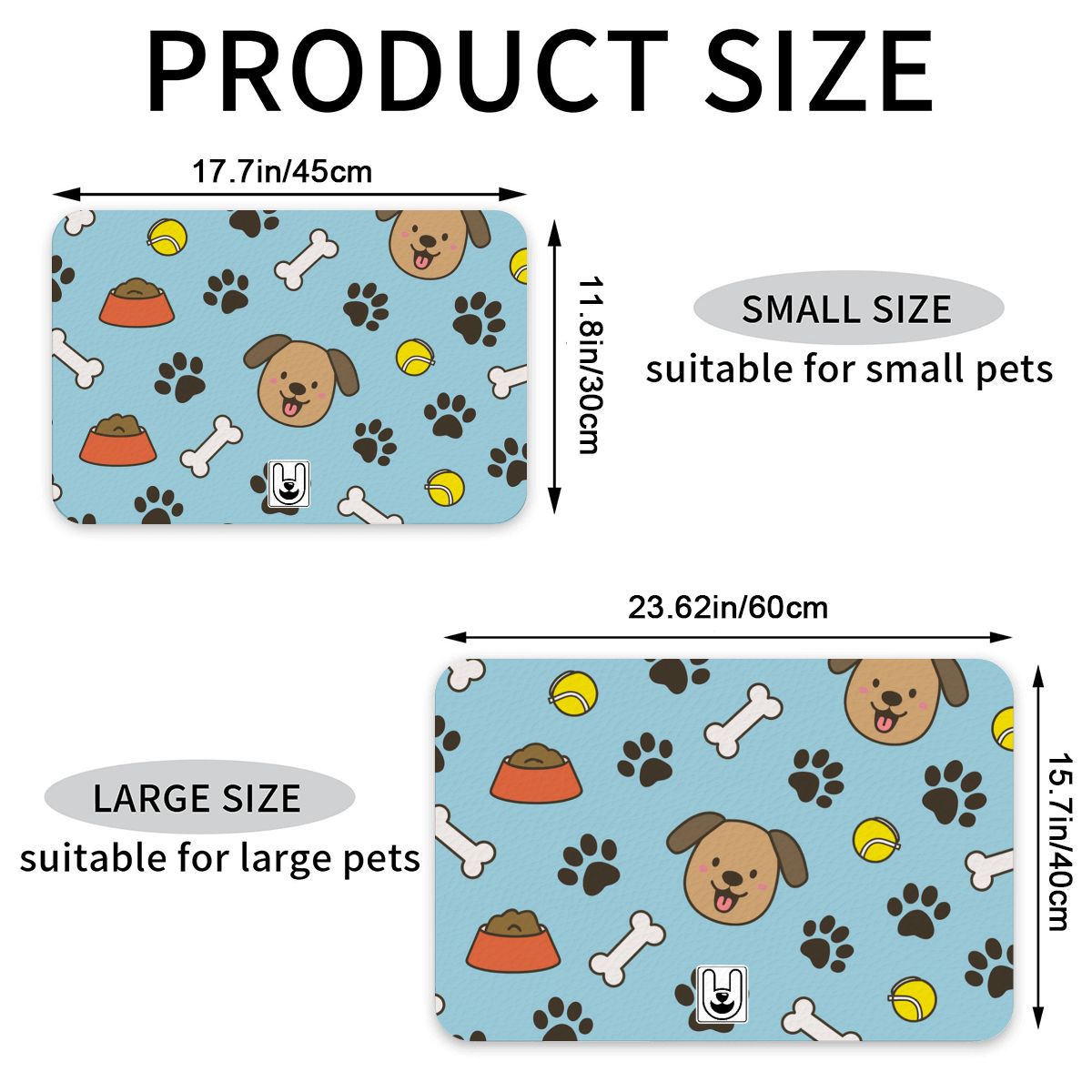 Rosie - Dog Food Mat