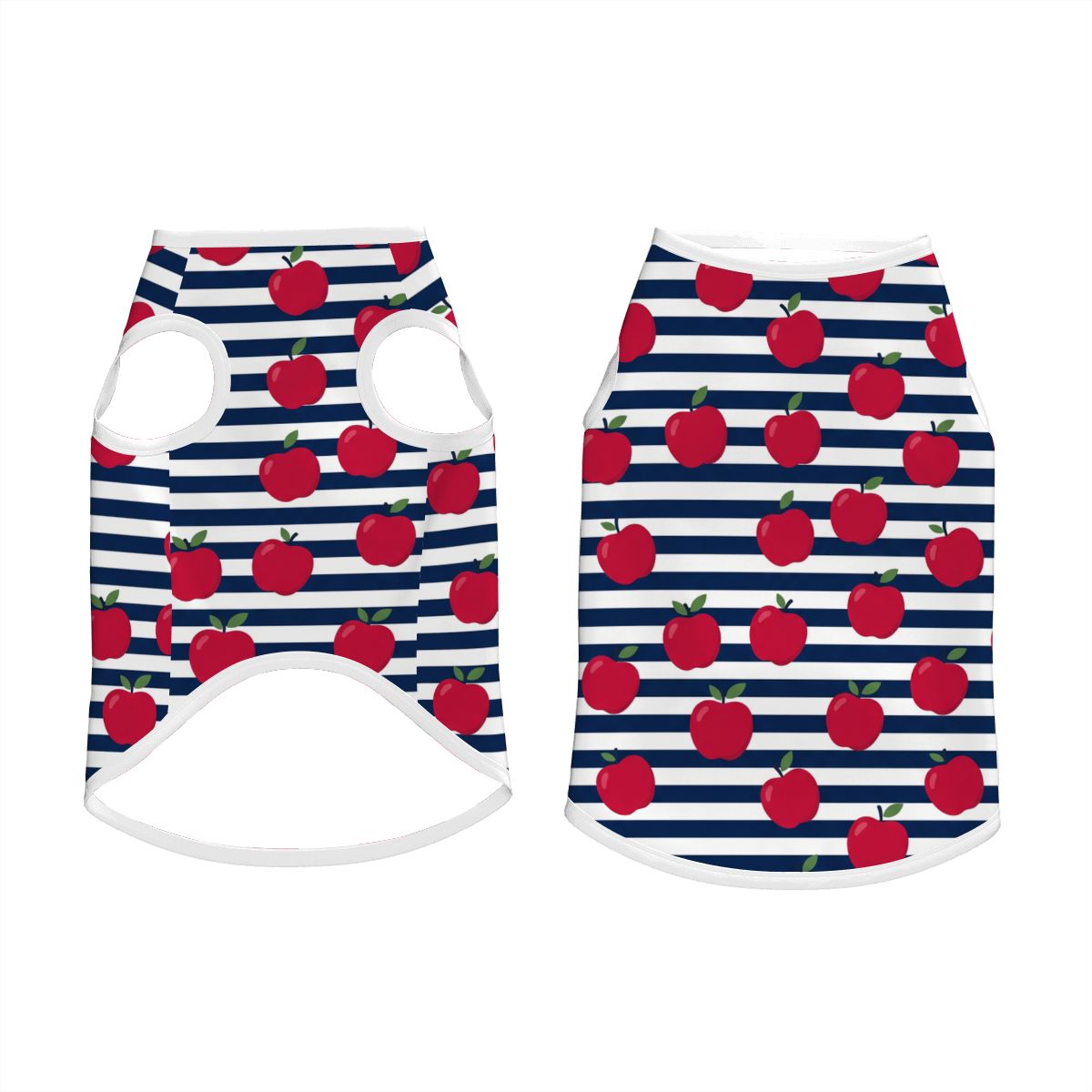 Red Apple Stripes Big Dog Shirt