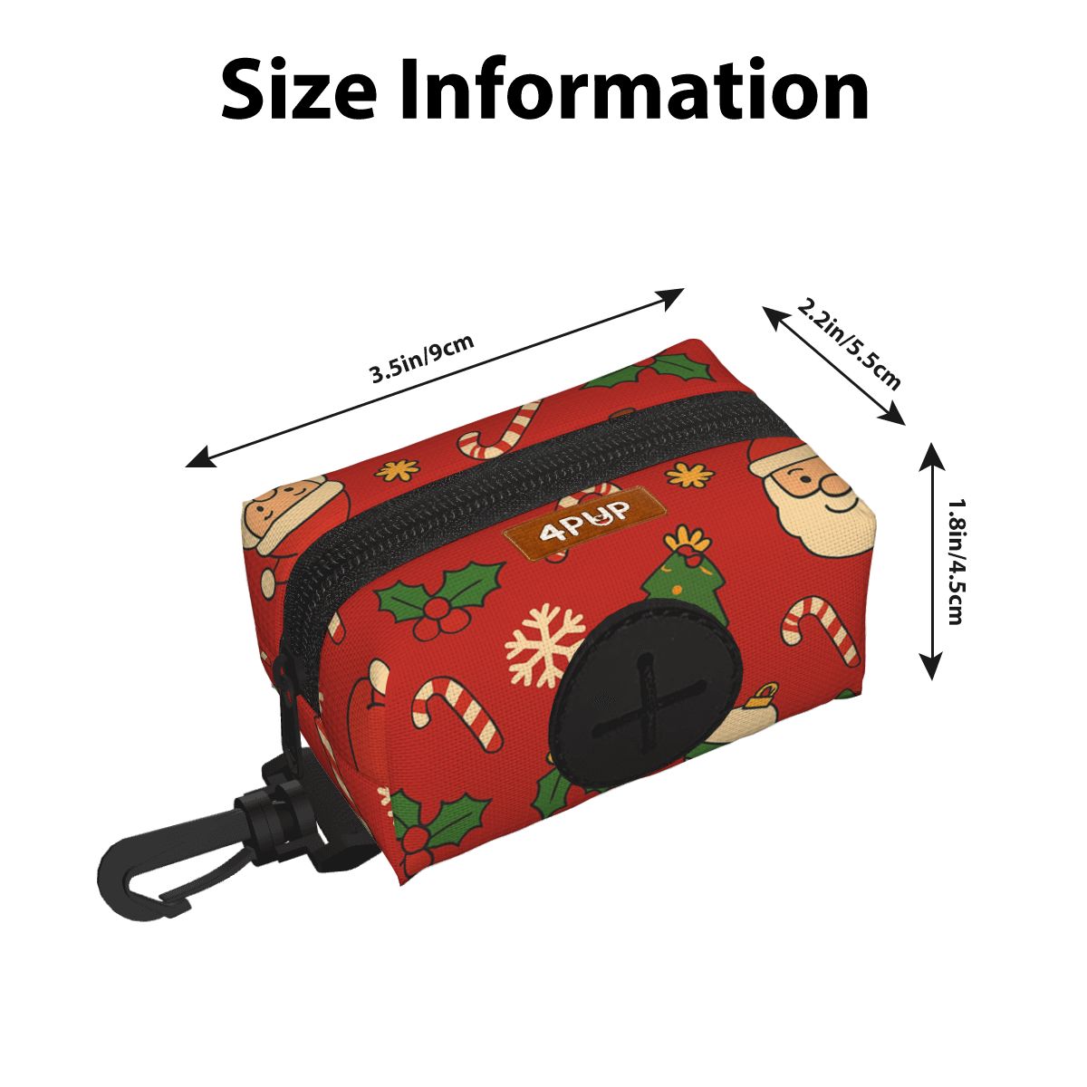 Stella  - Dog Poop Bag Holder  | Leash Attachment
