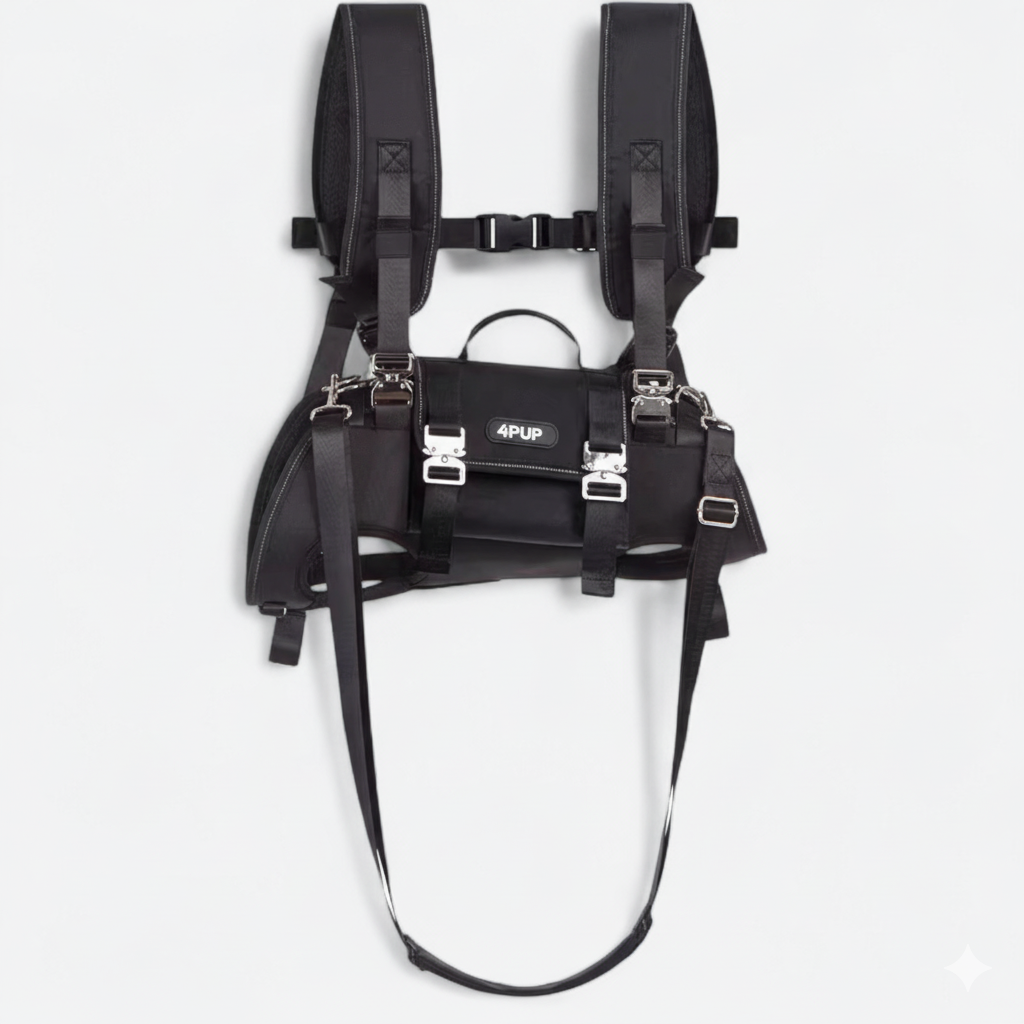 Cross-Shoulder Dog Backpack Carrier