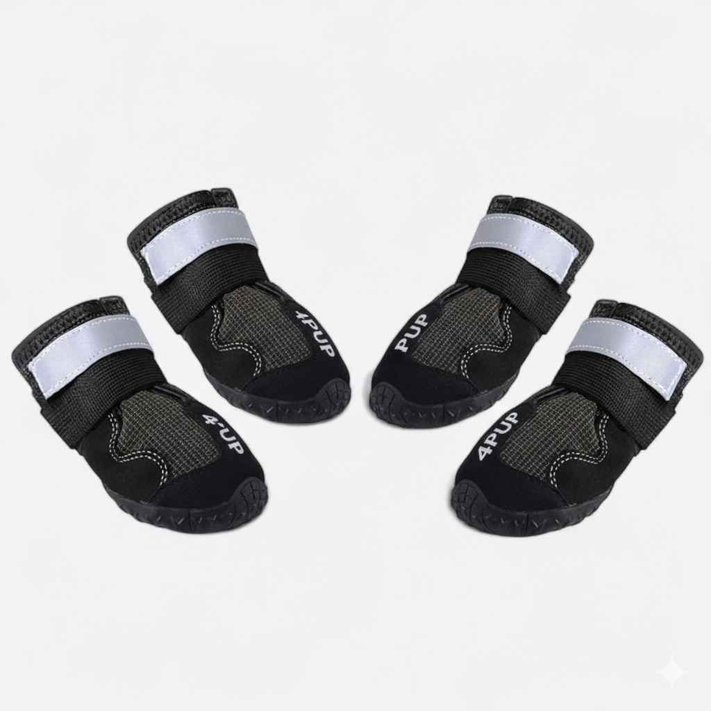 Comfort Fit Reflective Dog Boots for Safe Walking
