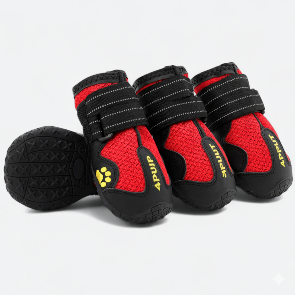 Comfort Fit Reflective Dog Boots for Safe Walking