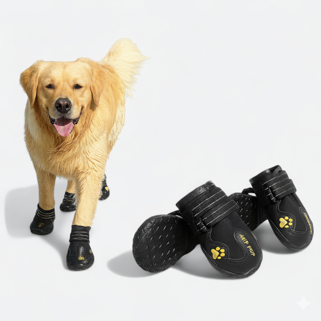 Comfort Fit Reflective Dog Boots for Safe Walking