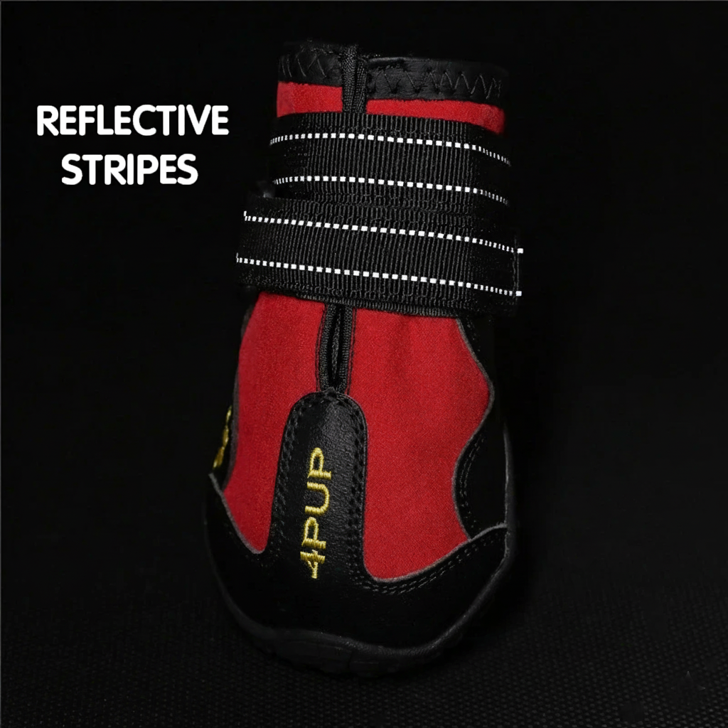 Comfort Fit Reflective Dog Boots for Safe Walking