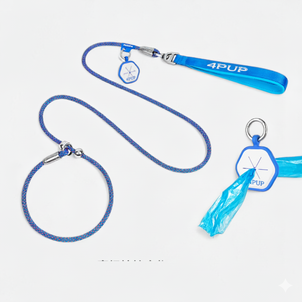 Professional Rope Dog Leash with Collar