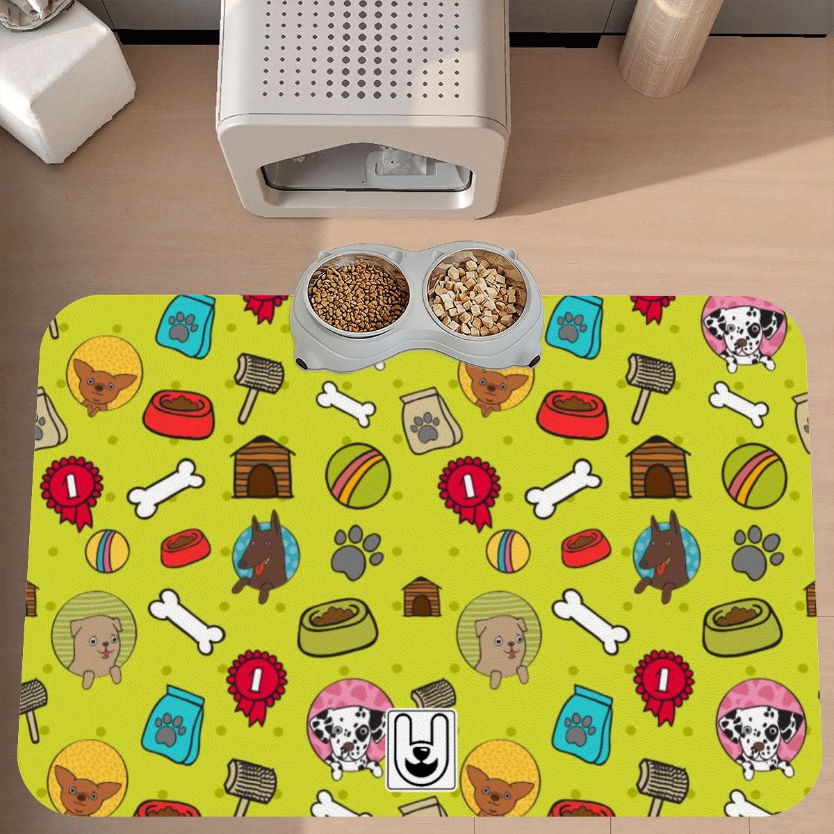 Panda - Dog Food Mat