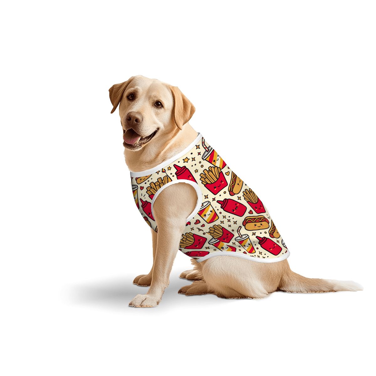 Fast Food Friends Big Dog Shirt