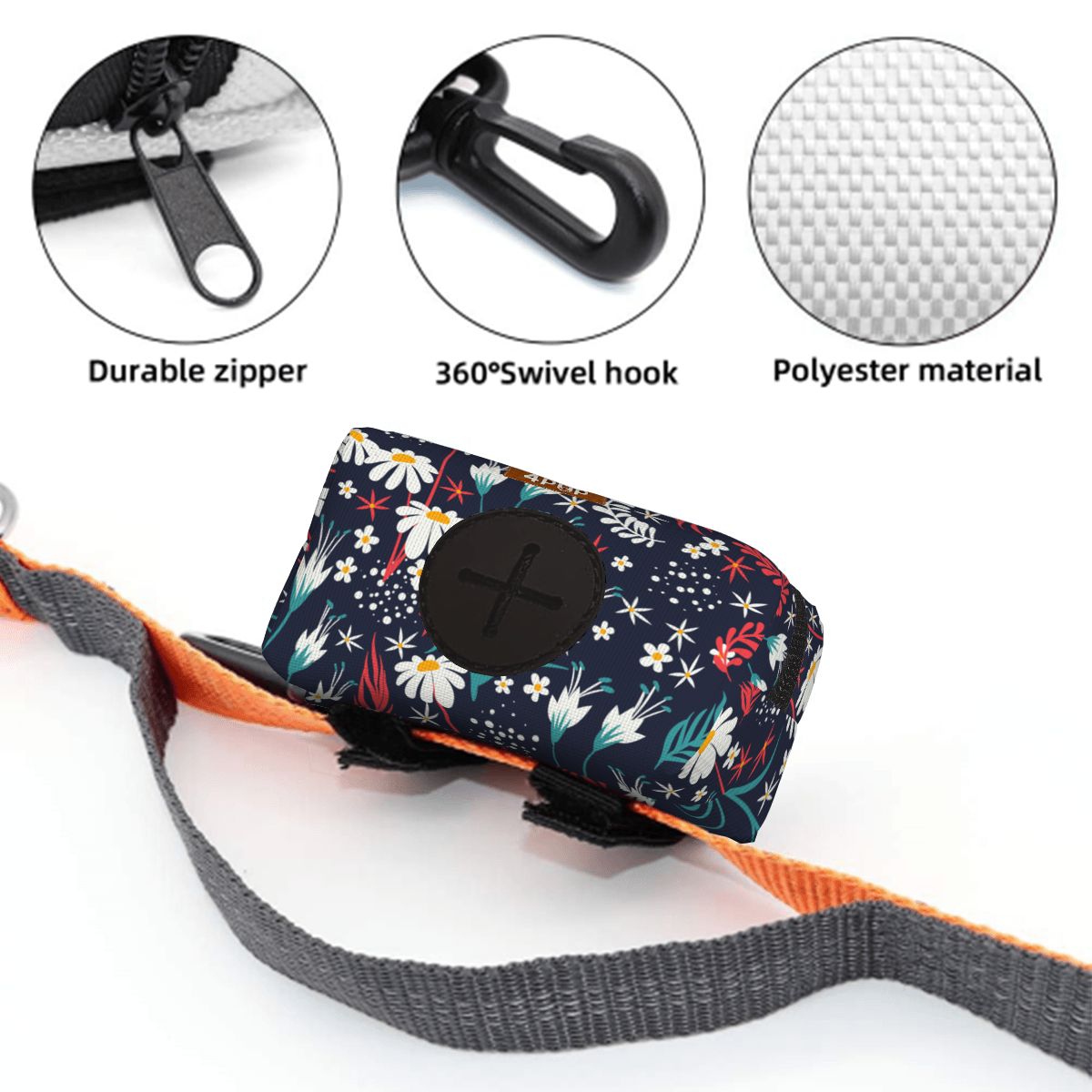 Juce - Dog Poop Bag Holder  | Leash Attachment