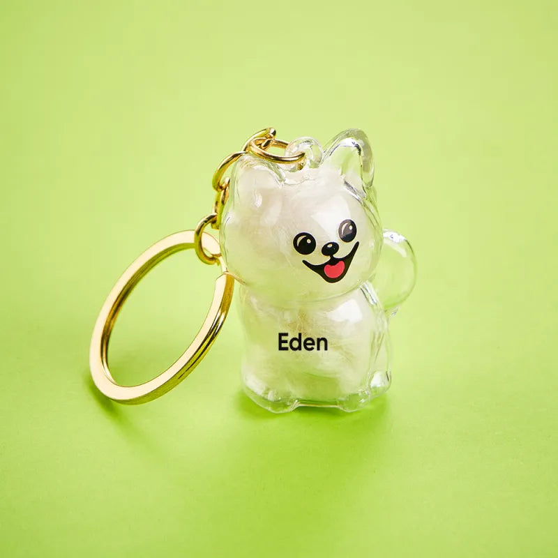 Fur-Ever With You Keepsake Dog Keychain