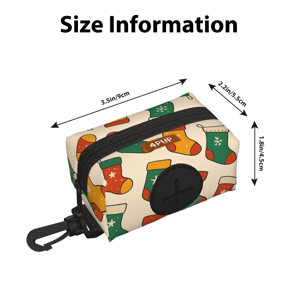 Hank - Dog Poop Bag Holder  | Leash Attachment