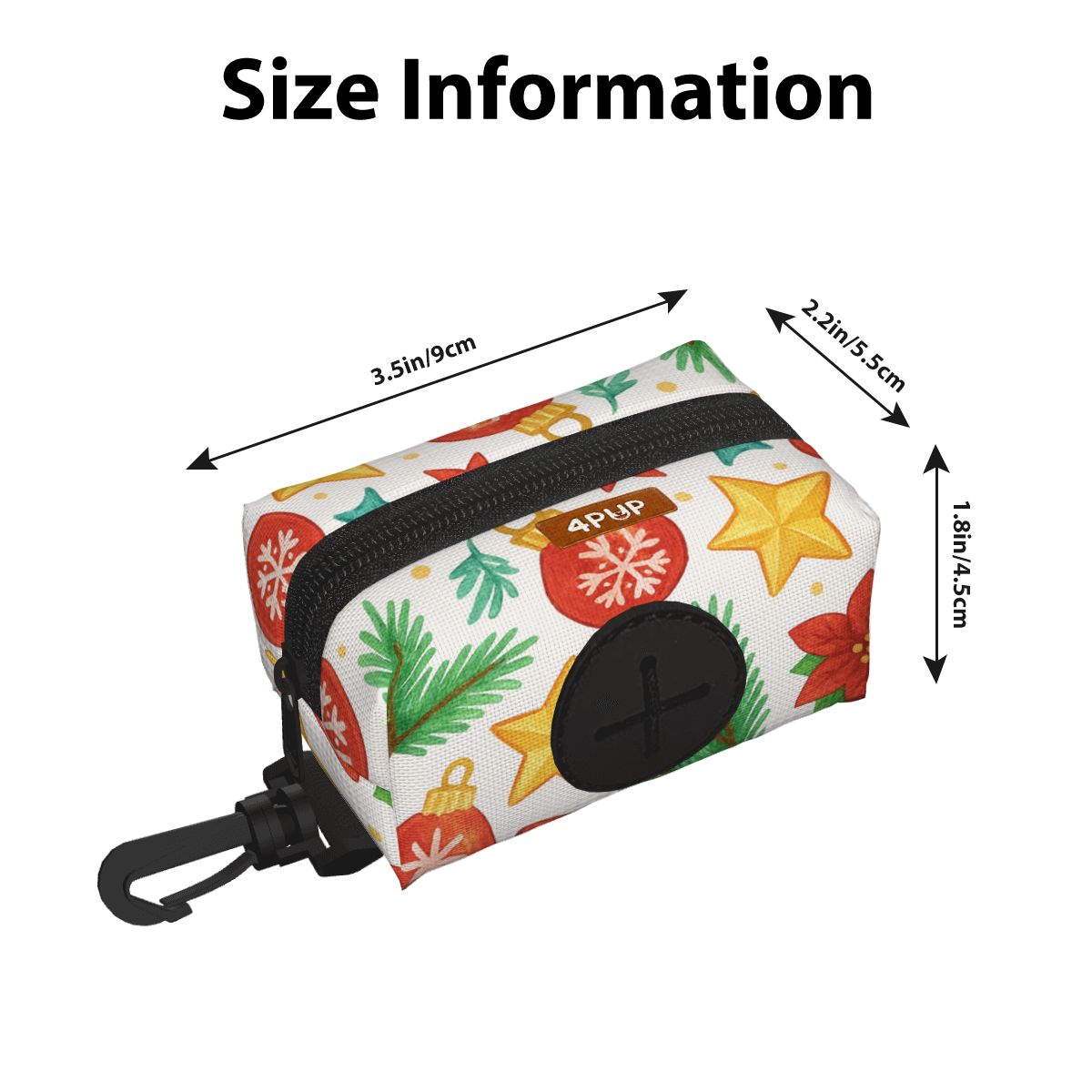 Mia  - Dog Poop Bag Holder  | Leash Attachment