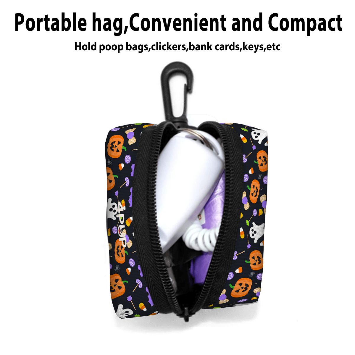 Duke  - Dog Poop Bag Holder  | Leash Attachment