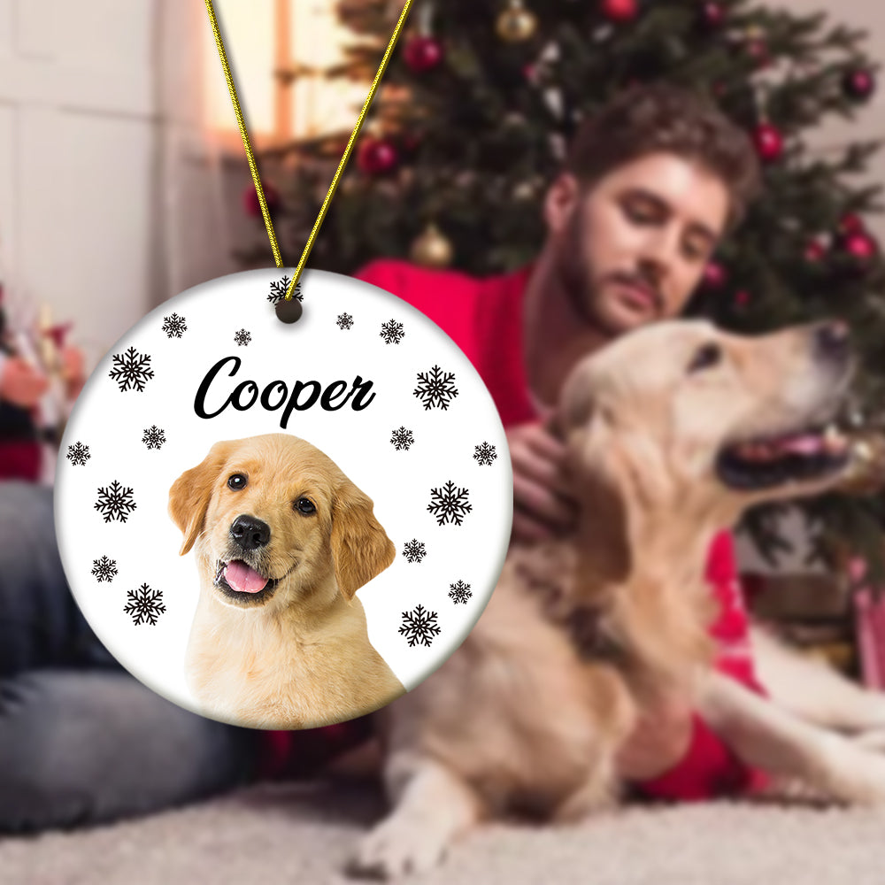 Personalized Dog Christmas Ornament