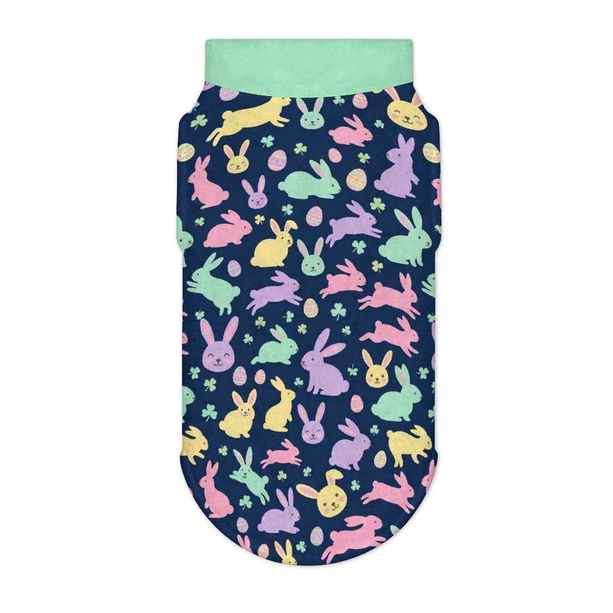 Easter Bunny Big Dog Fleece Vest