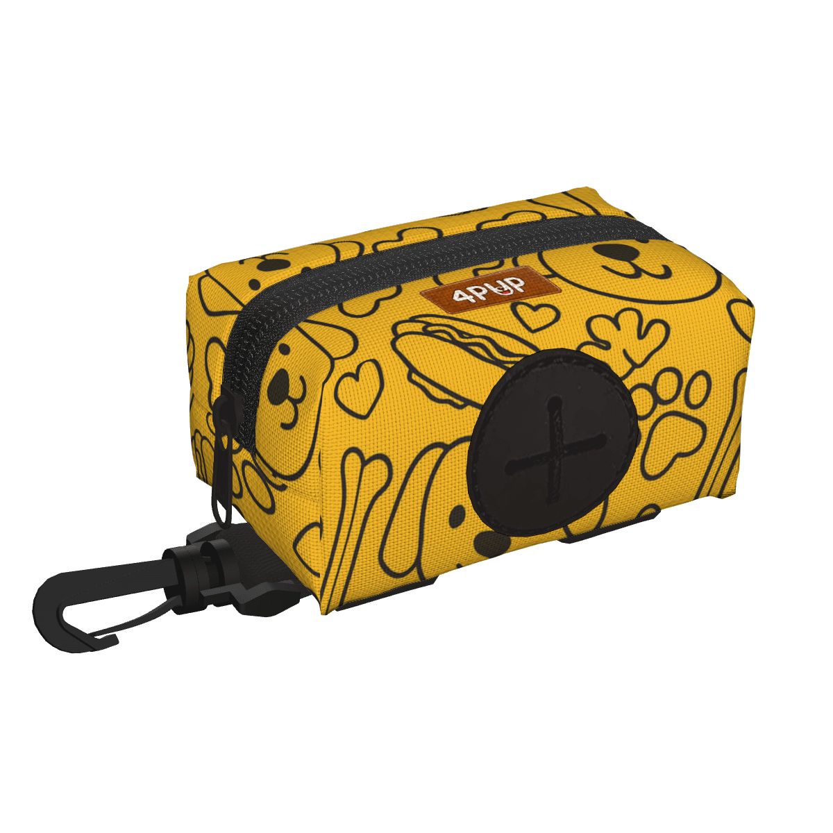Milo - Dog Poop Bag Holder  | Leash Attachment
