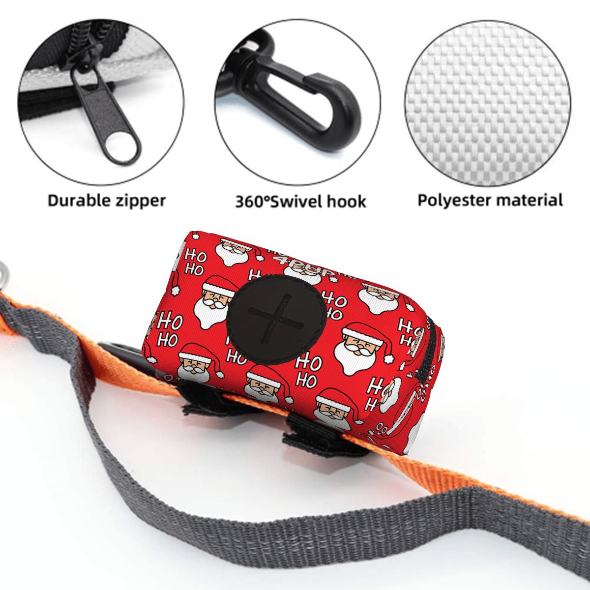 Buddy  - Dog Poop Bag Holder  | Leash Attachment