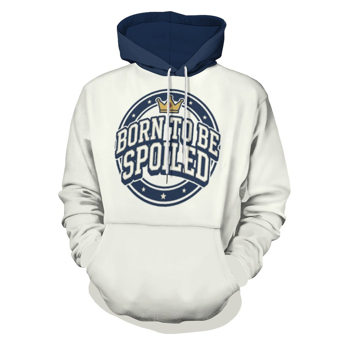 Born to Be Spoiled Matching Human Hoodie for Dog Owners