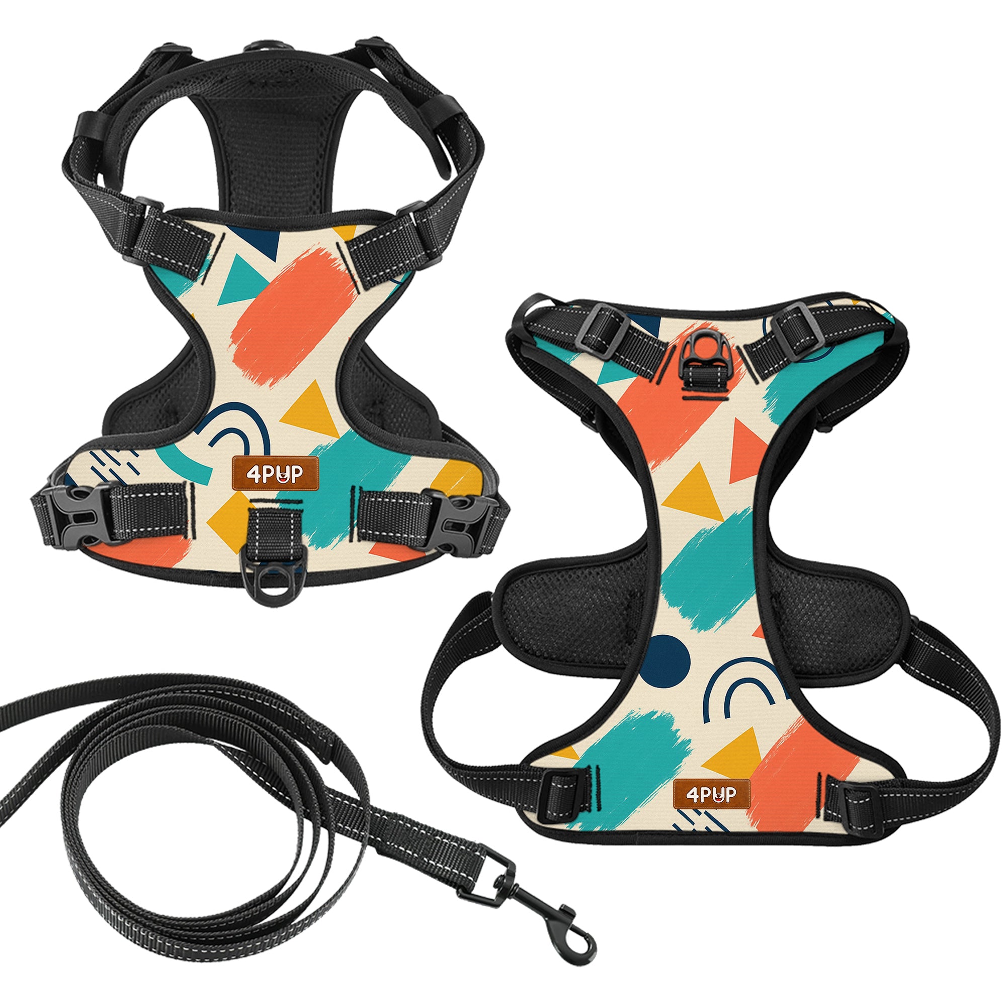 Beau  - NO-PULL Dog Harness & Leash Set | for small and large Dogs
