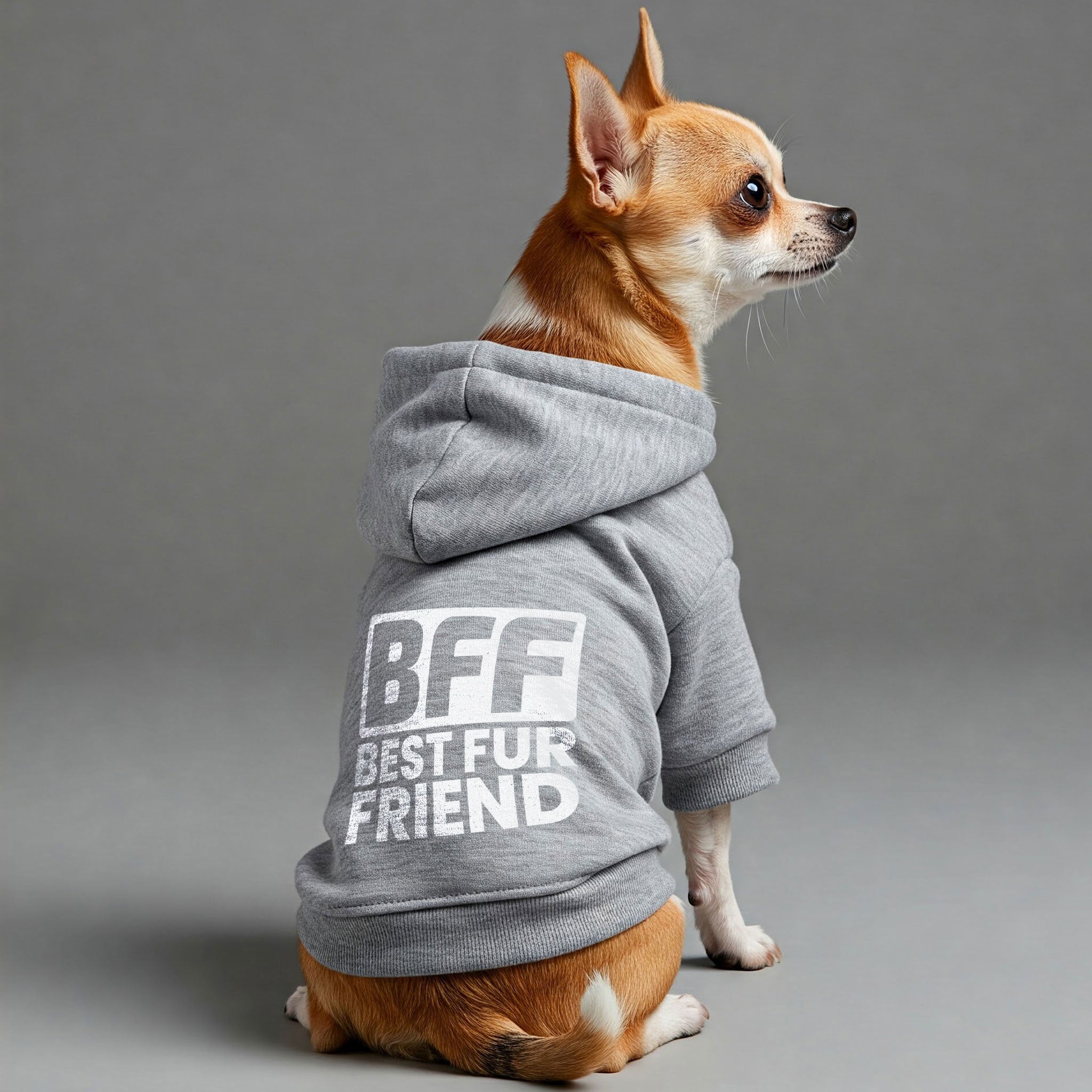 BFF ( Best Fur Friend ) – Dog Hoodie – Dog Clothes