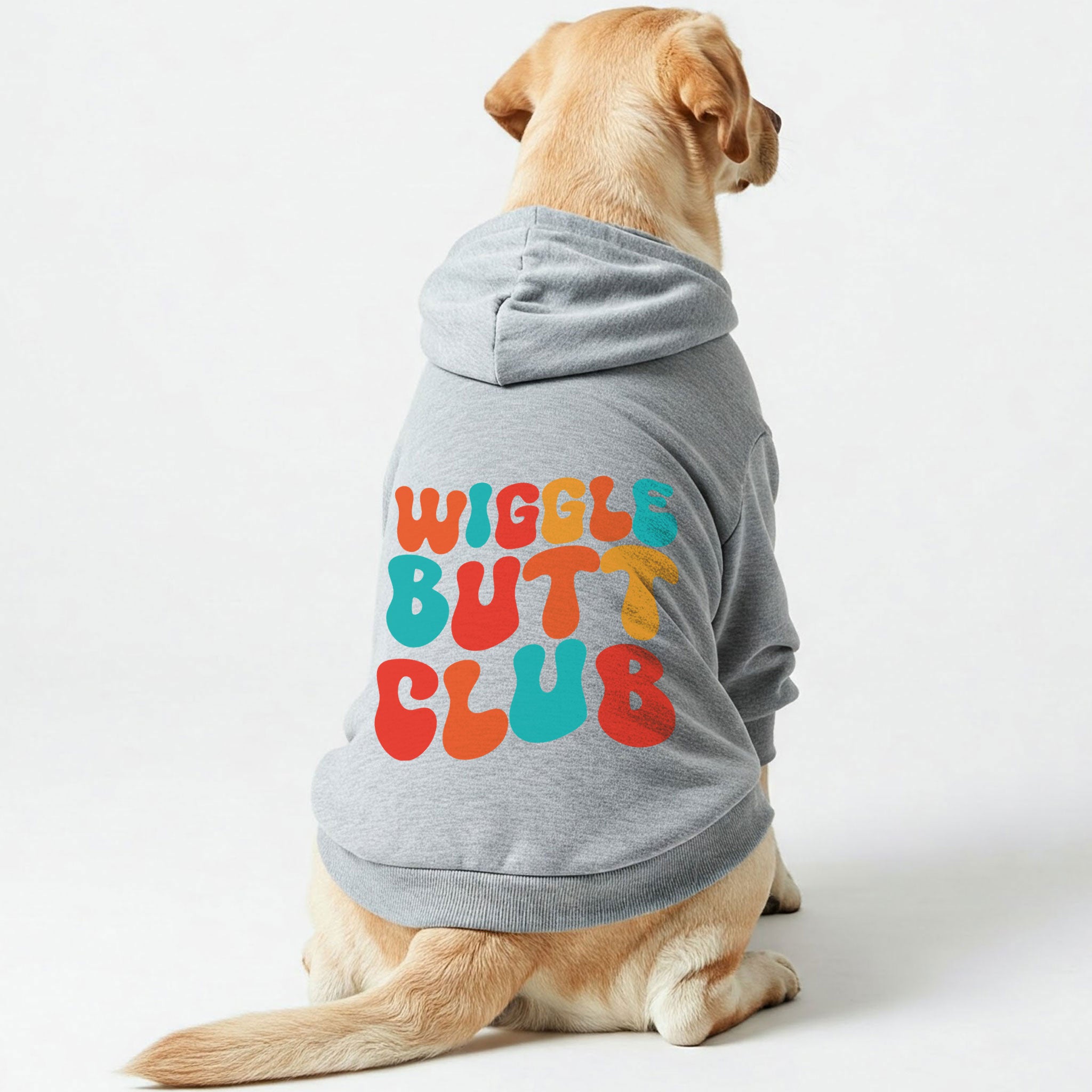 Wiggle Butt Club - Labrador Hoodie - Dog Clothes