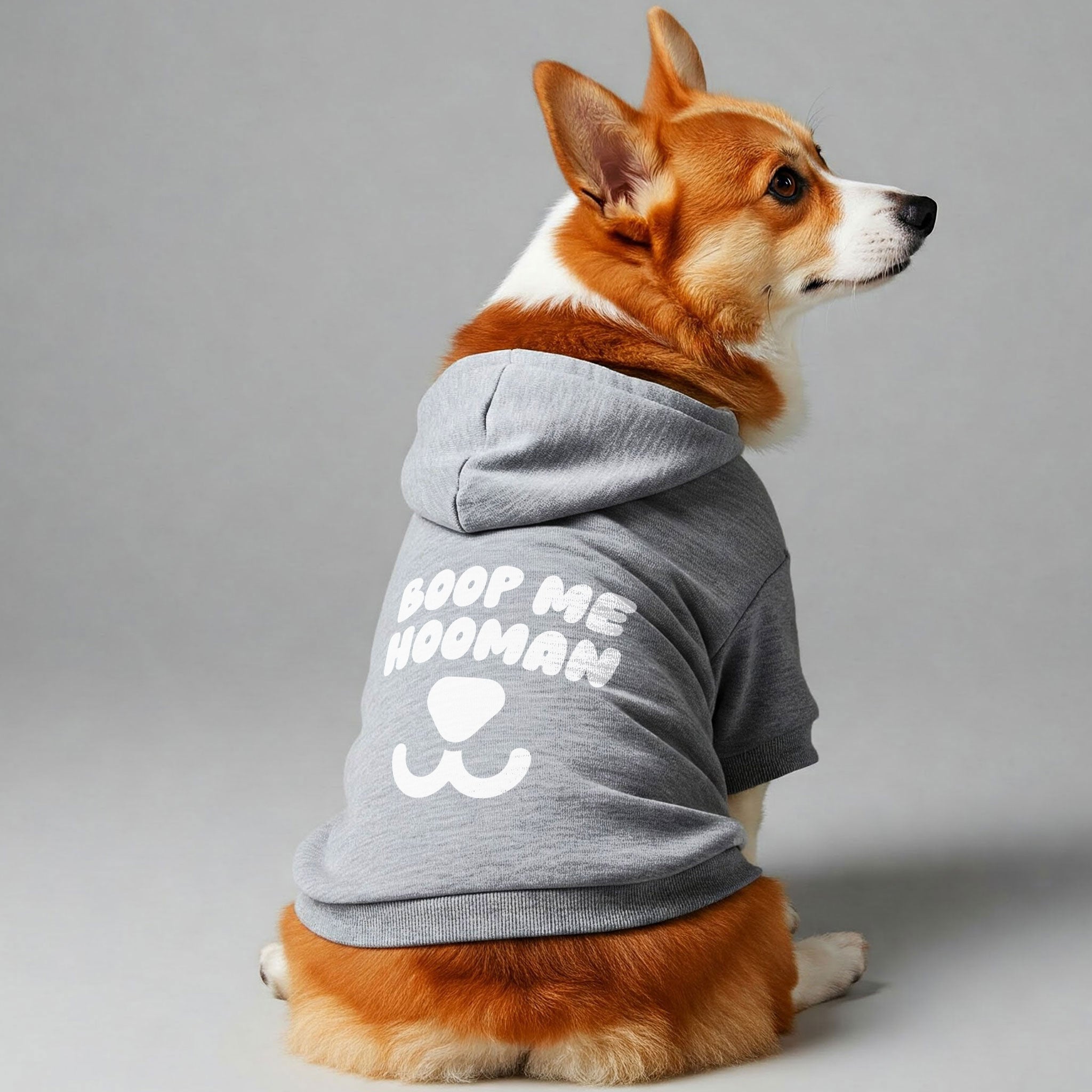 Boop Me, Hooman – Dog Hoodie – Dog Clothes