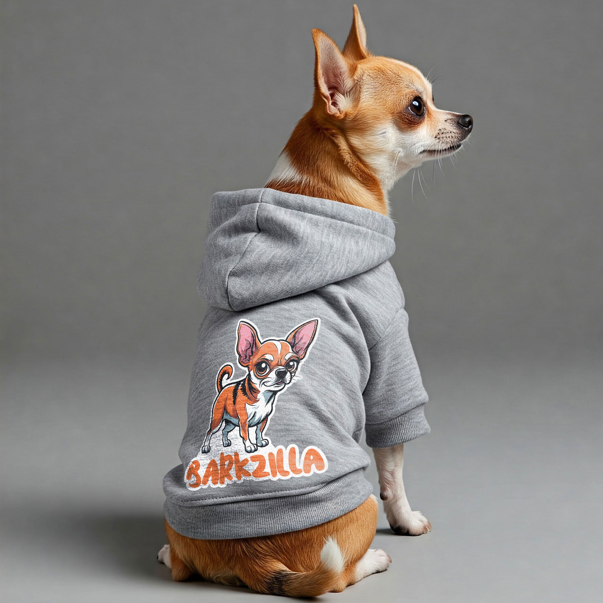 Barkzilla - Chihuahua Dog Hoodie