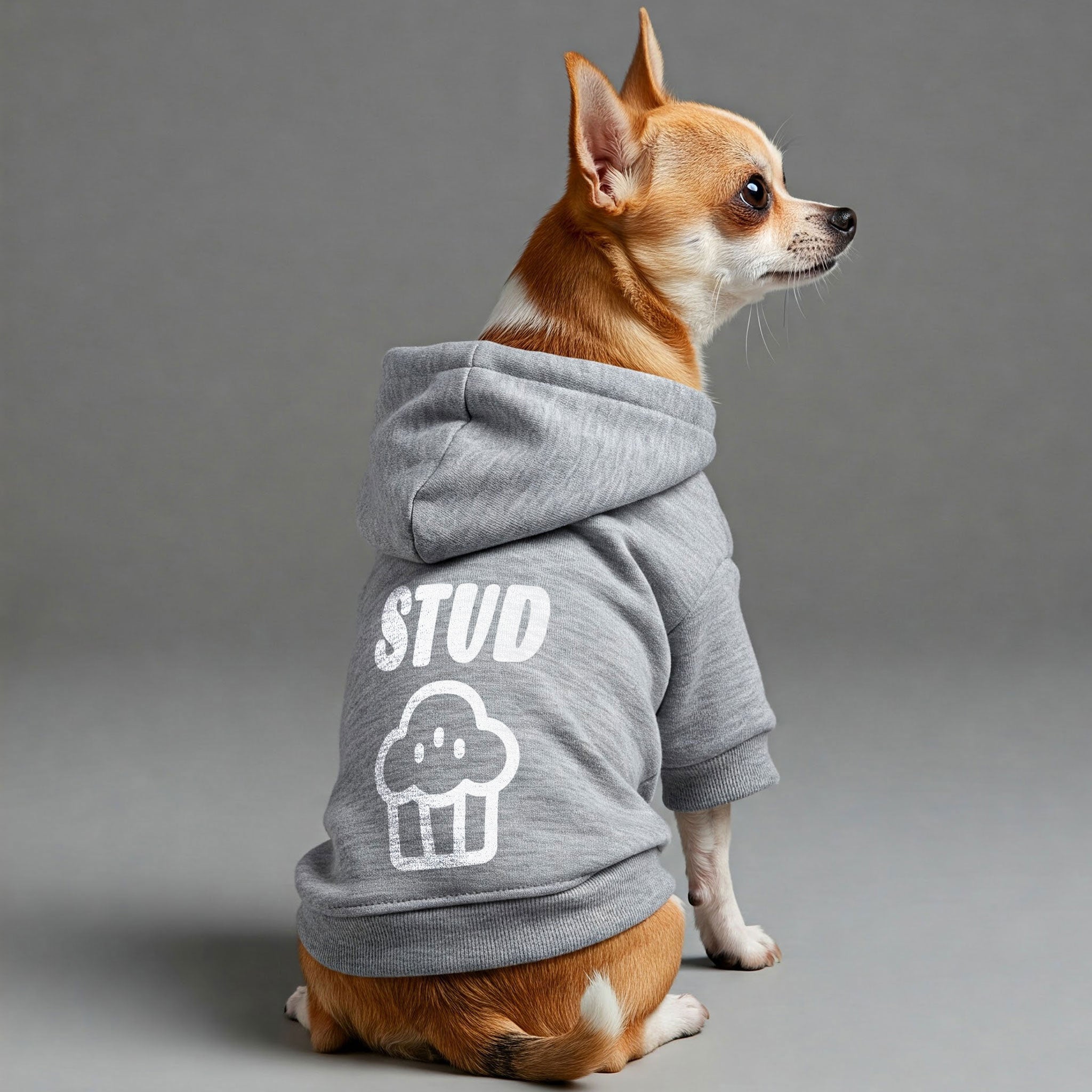 stud muffin – Dog Hoodie – Dog Clothes
