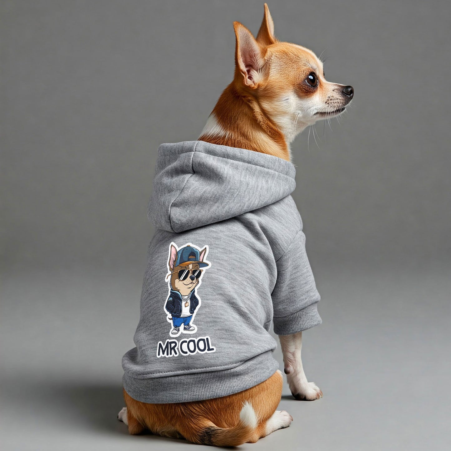 Mr cool - Chihuahua Dog Hoodie