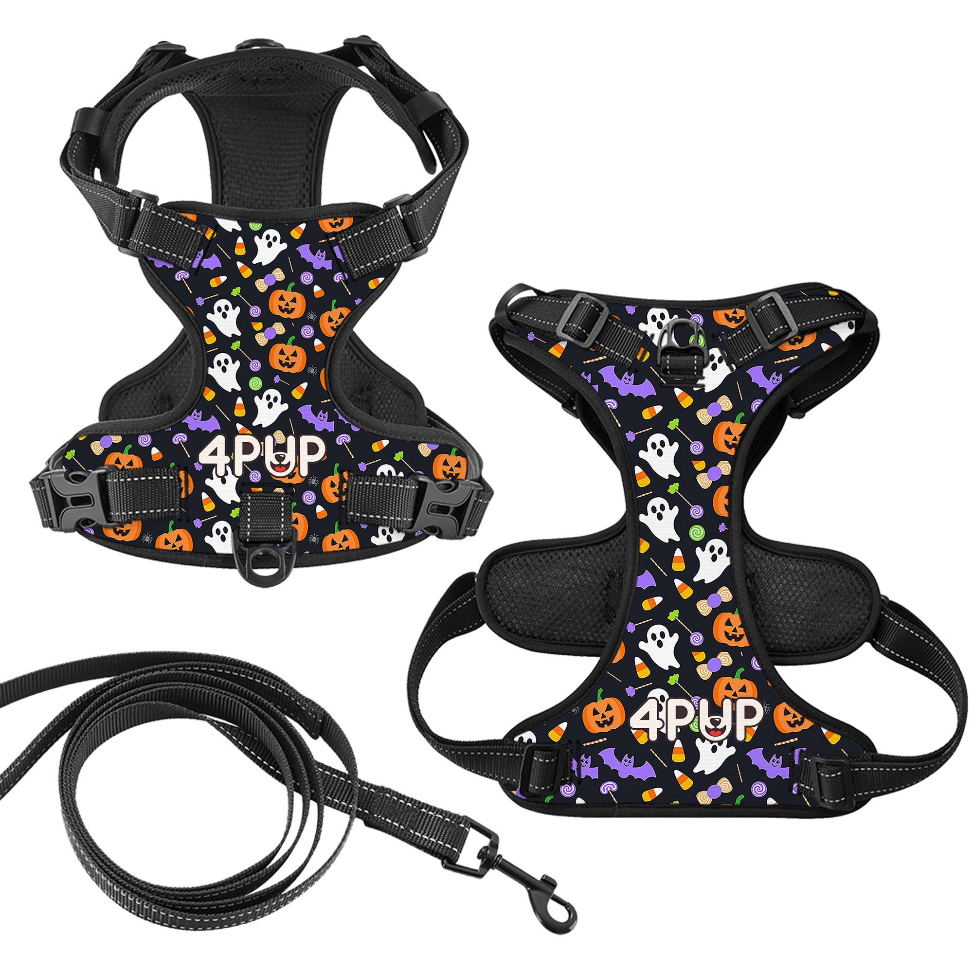 Duke  - NO-PULL Dog Harness & Leash Set | for small and large Dogs