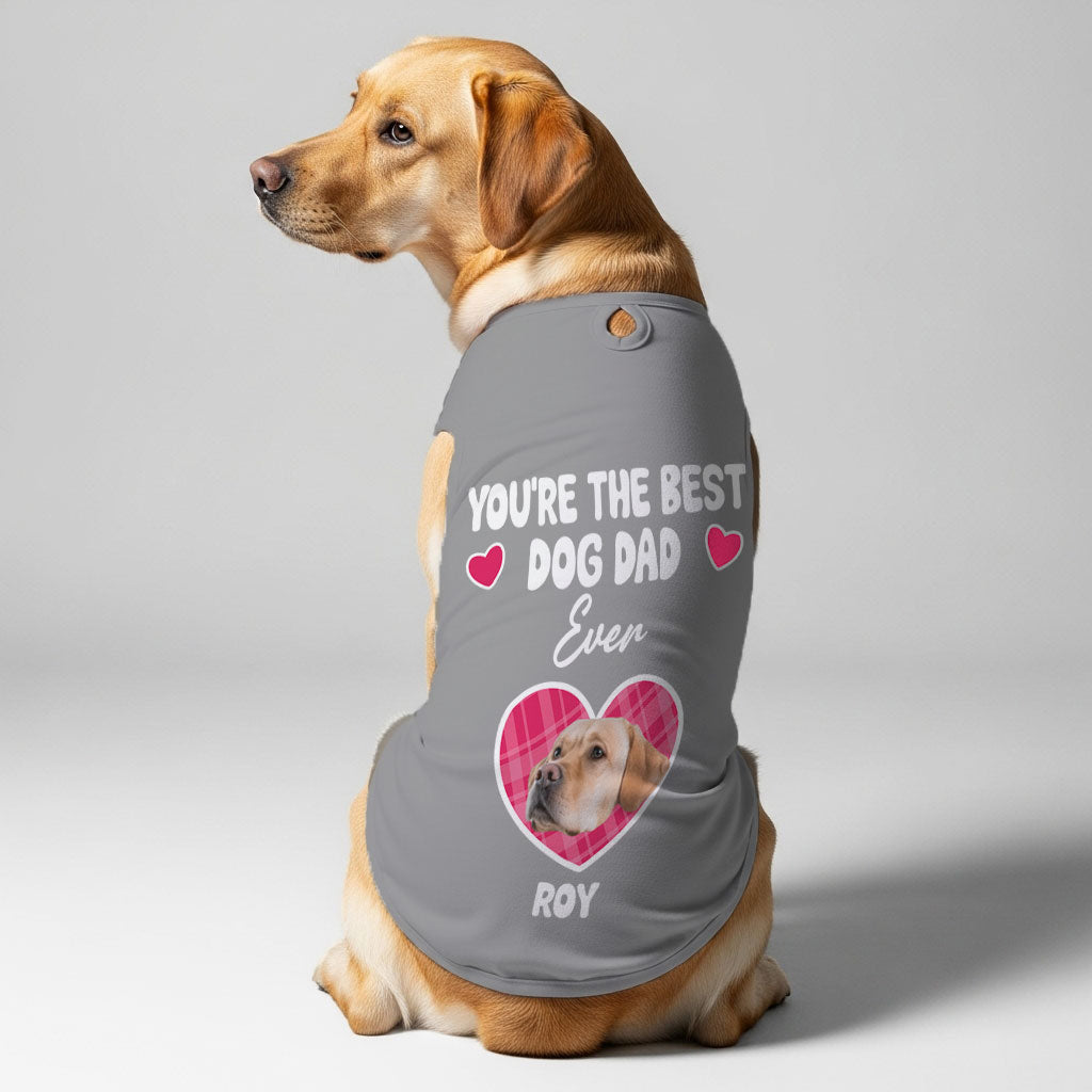 Best Dog Mom – Personalized Shirt with Your Dog’s Name and Face – Dog Shirt
