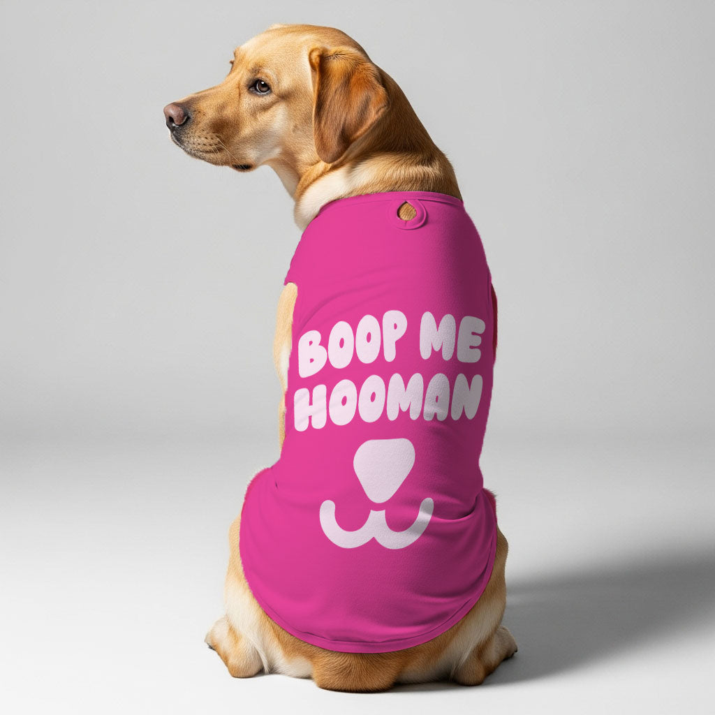 Boop Me, Hooman – Dog Shirt