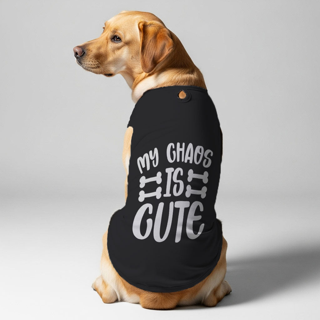 My Chaos is Cute  – Dog Shirt