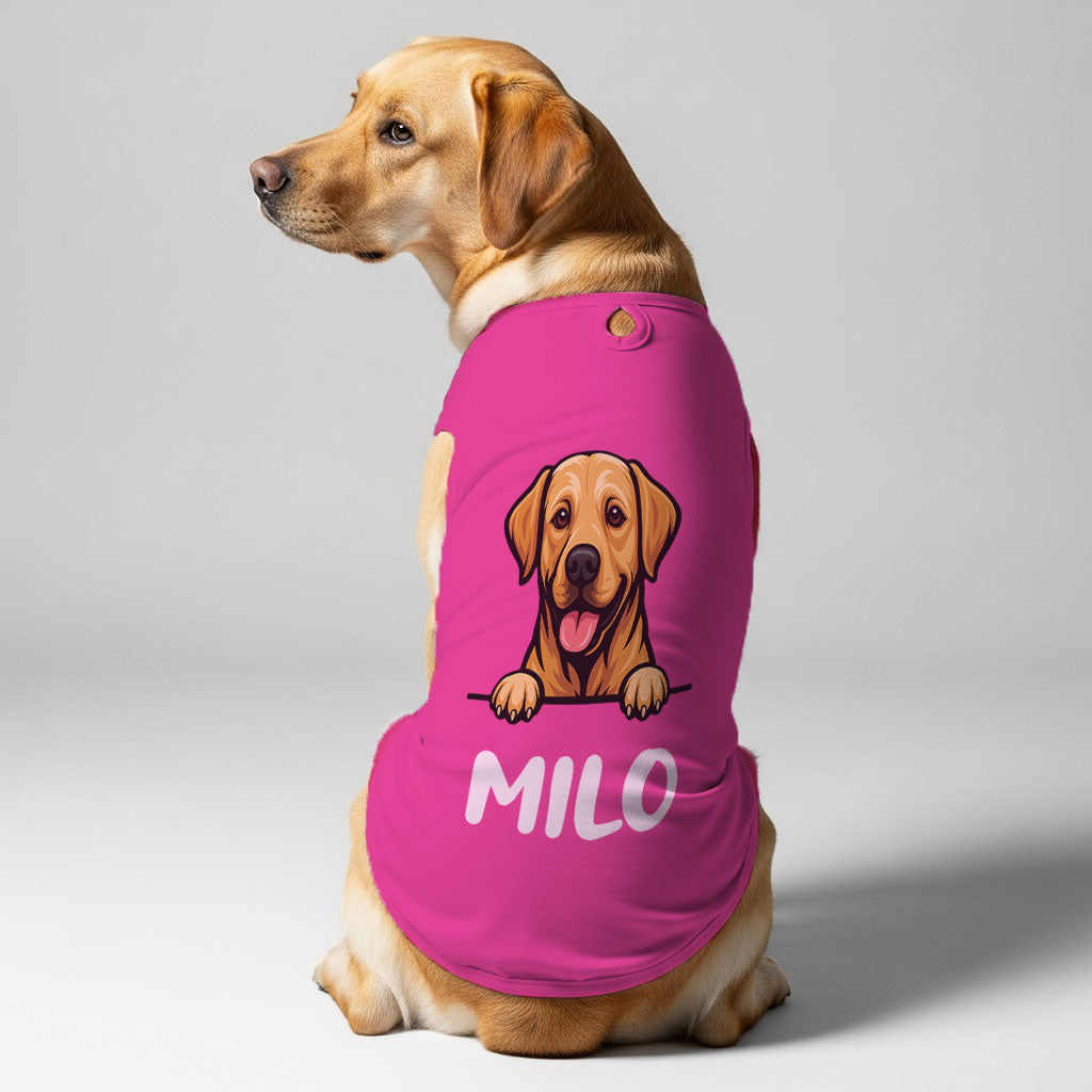 Milo – Personalized Shirt with Your Dog’s Name and Breed – Dog Shirt