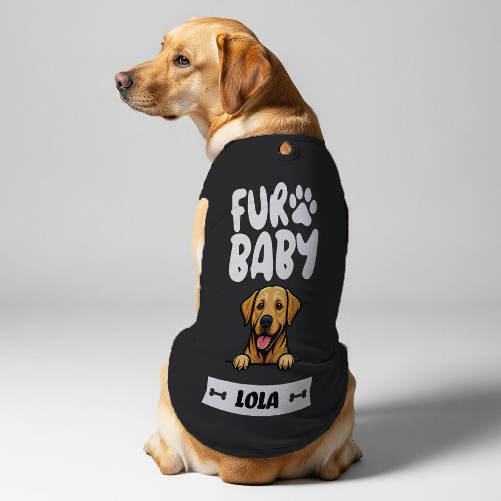 Fur Baby – Personalized Shirt with Your Dog’s Name and Breed – Dog Shirt