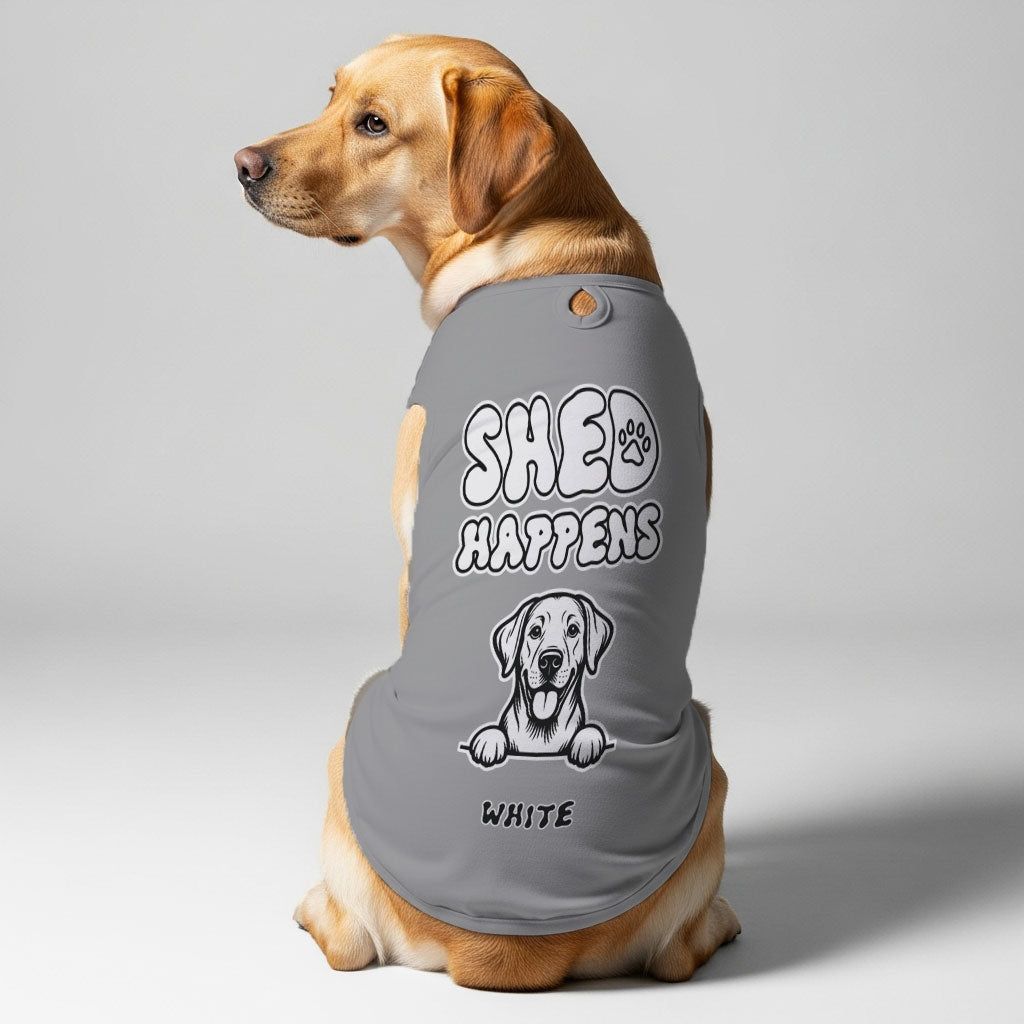 Shed Happens – Personalized Shirt with Your Dog’s Name and Breed – Dog Shirt