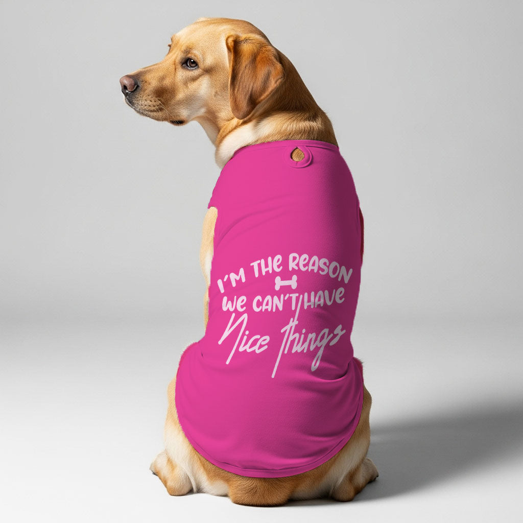 Nice things  – Dog Shirt